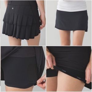 Lululemon Athletica Pace Setter skirt size 8